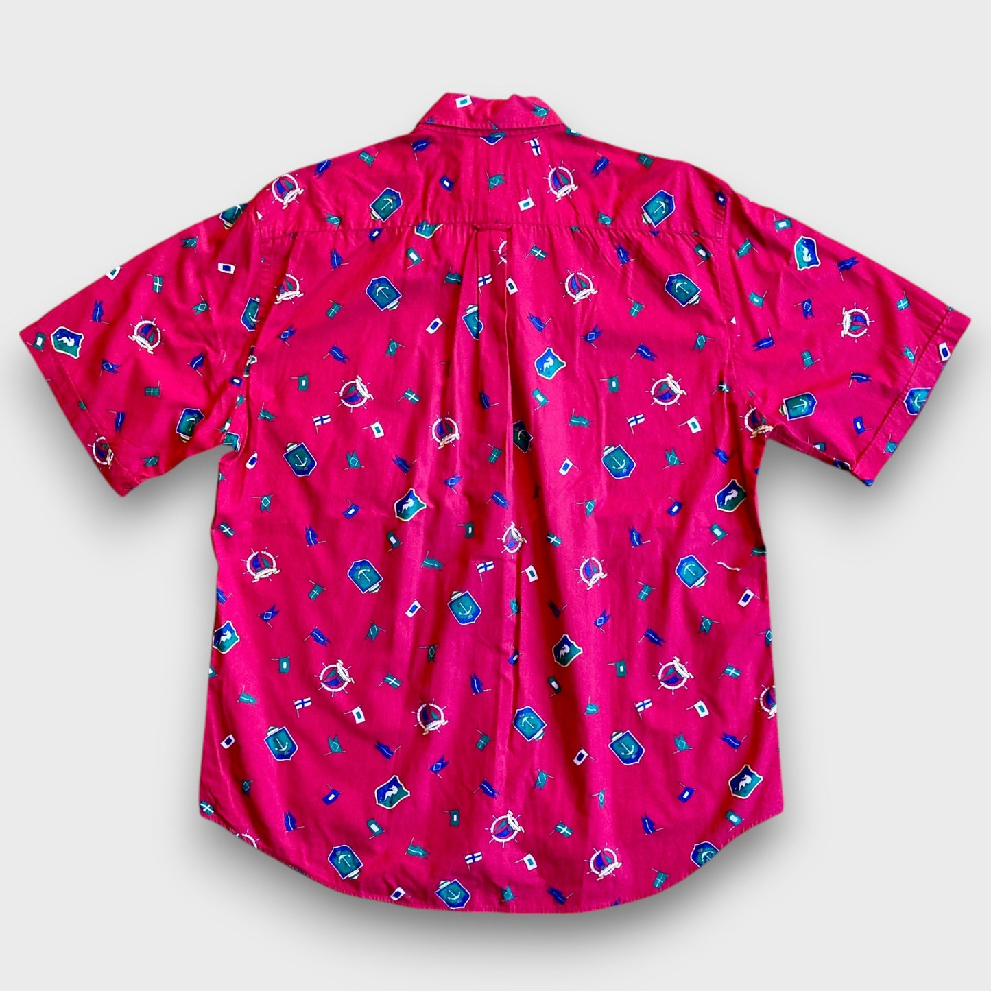 Camicia fantasia marina