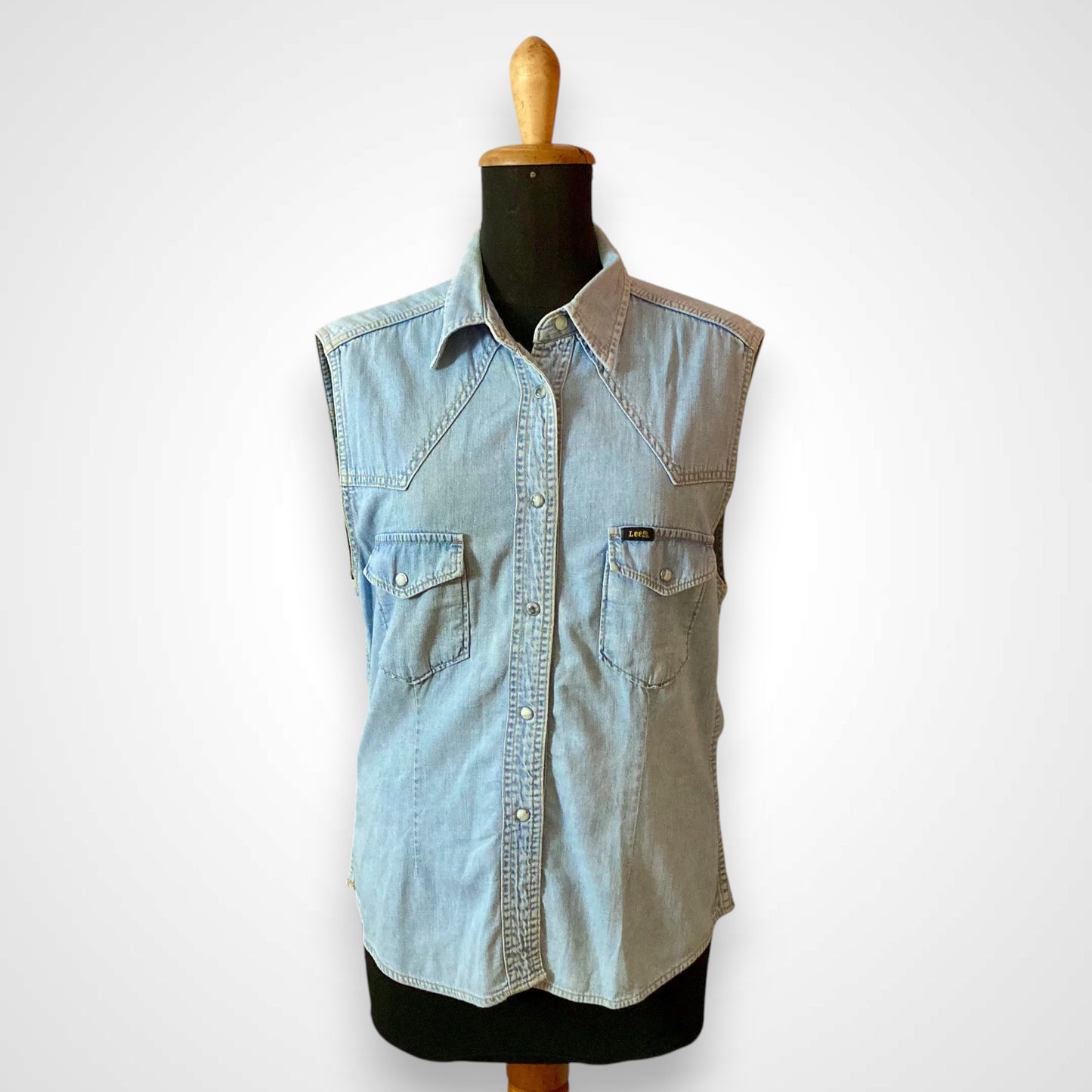 Gilet Denim Lee Western Vintage