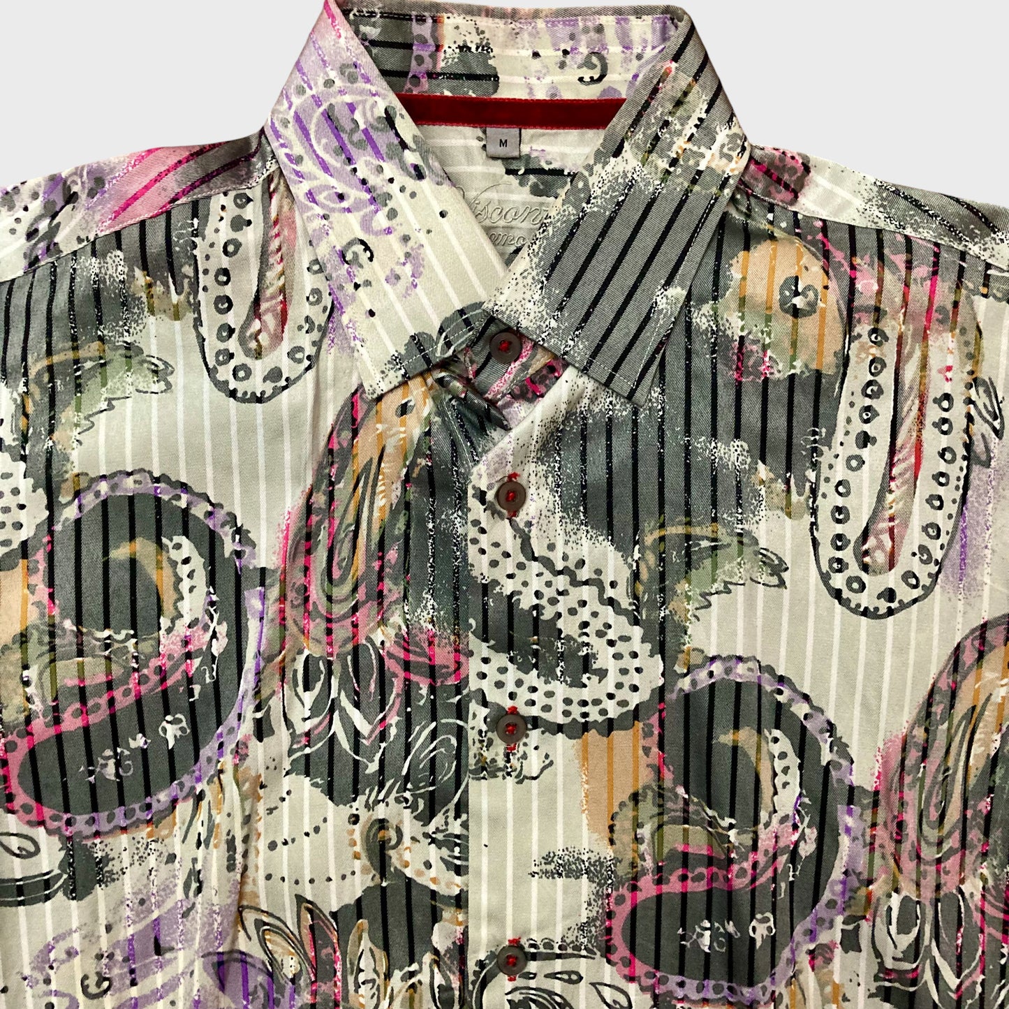 Camicia fantasia astratta