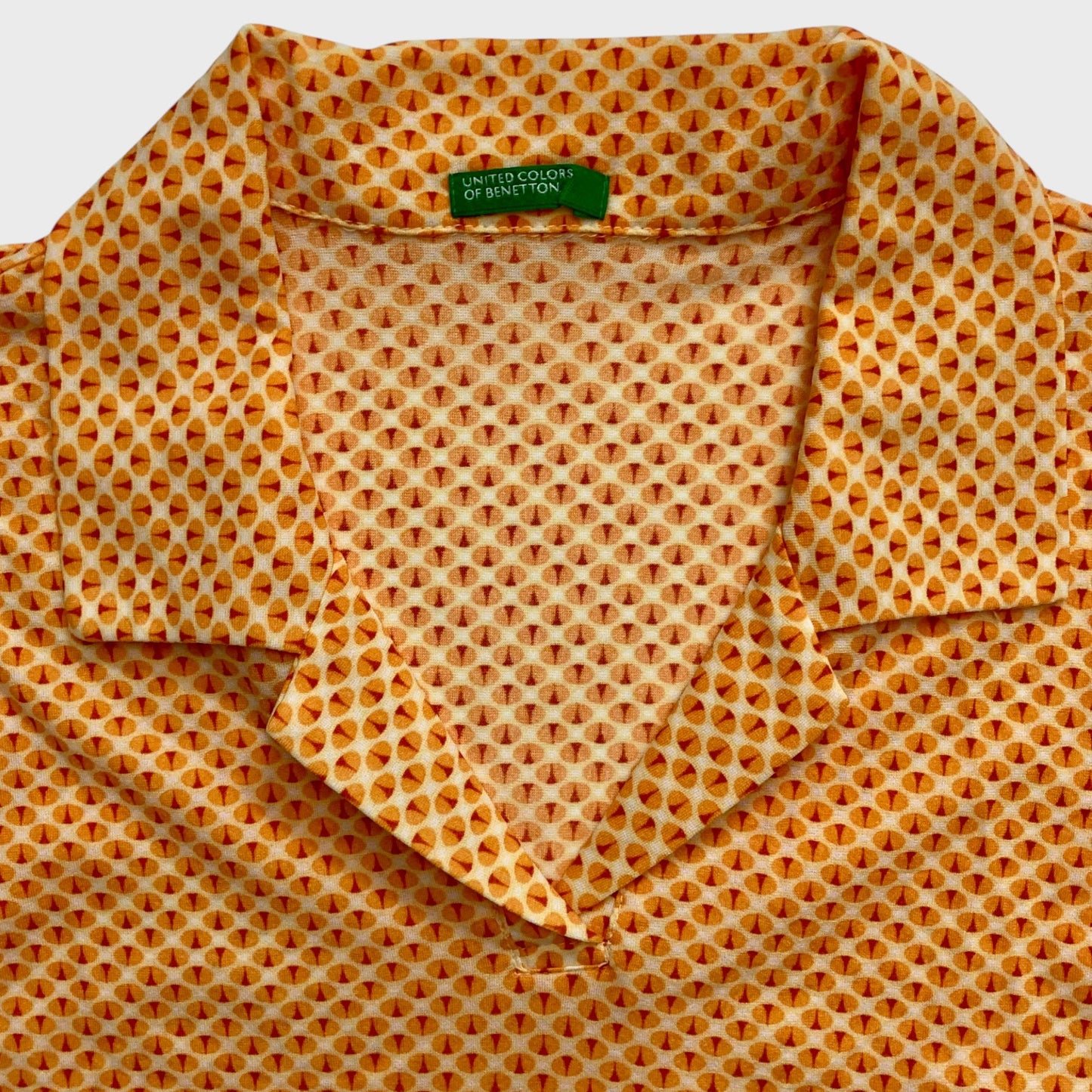 Canotta Benetton Orange
