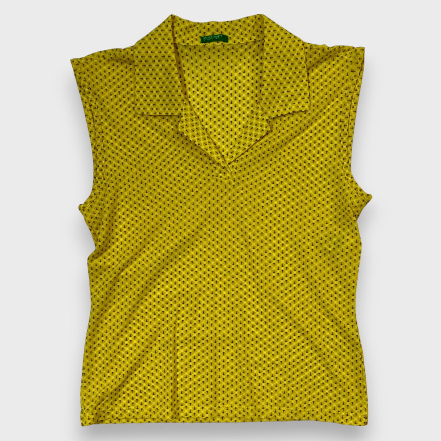 Canotta Benetton Yellow