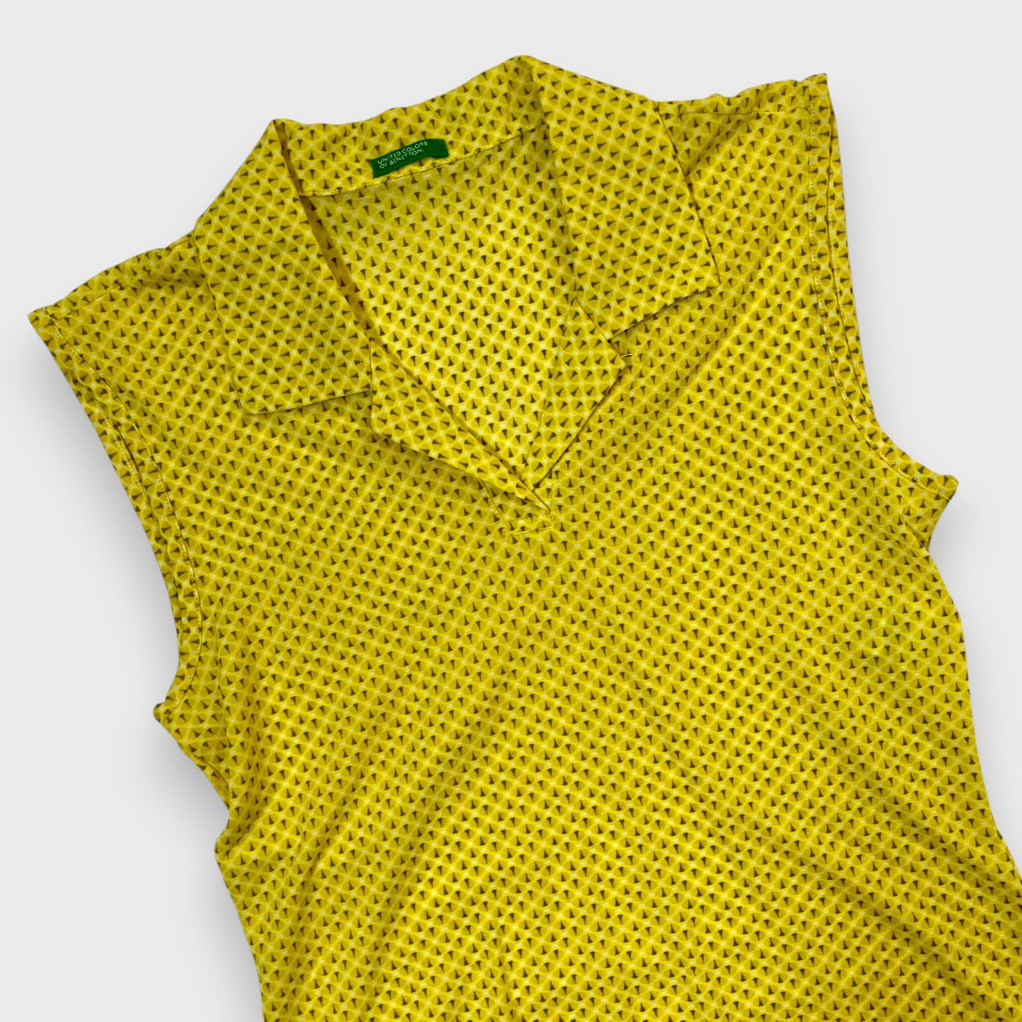 Canotta Benetton Yellow