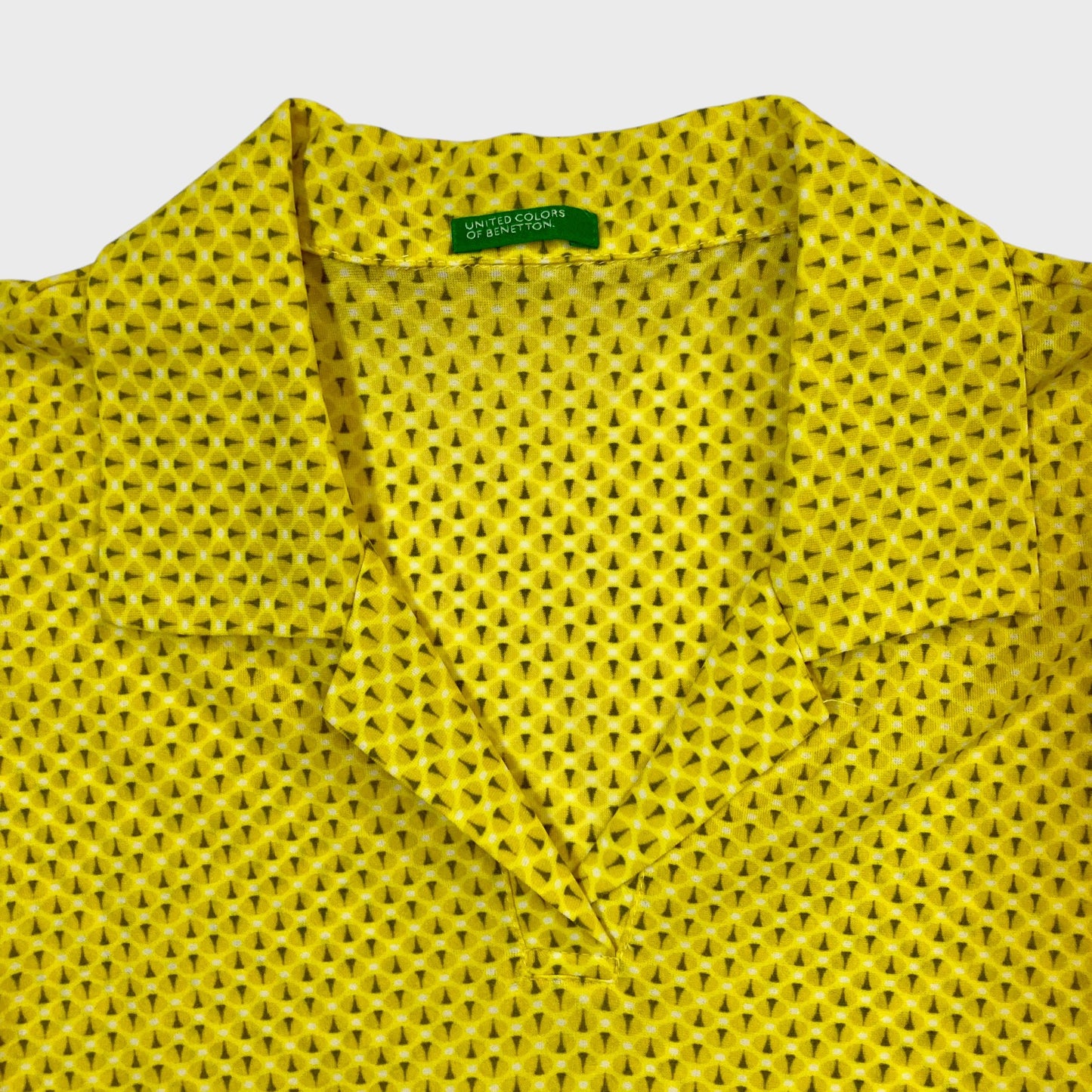 Canotta Benetton Yellow