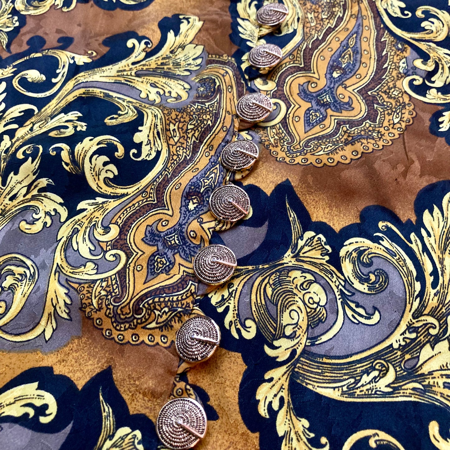 Camicia fantasia damascata