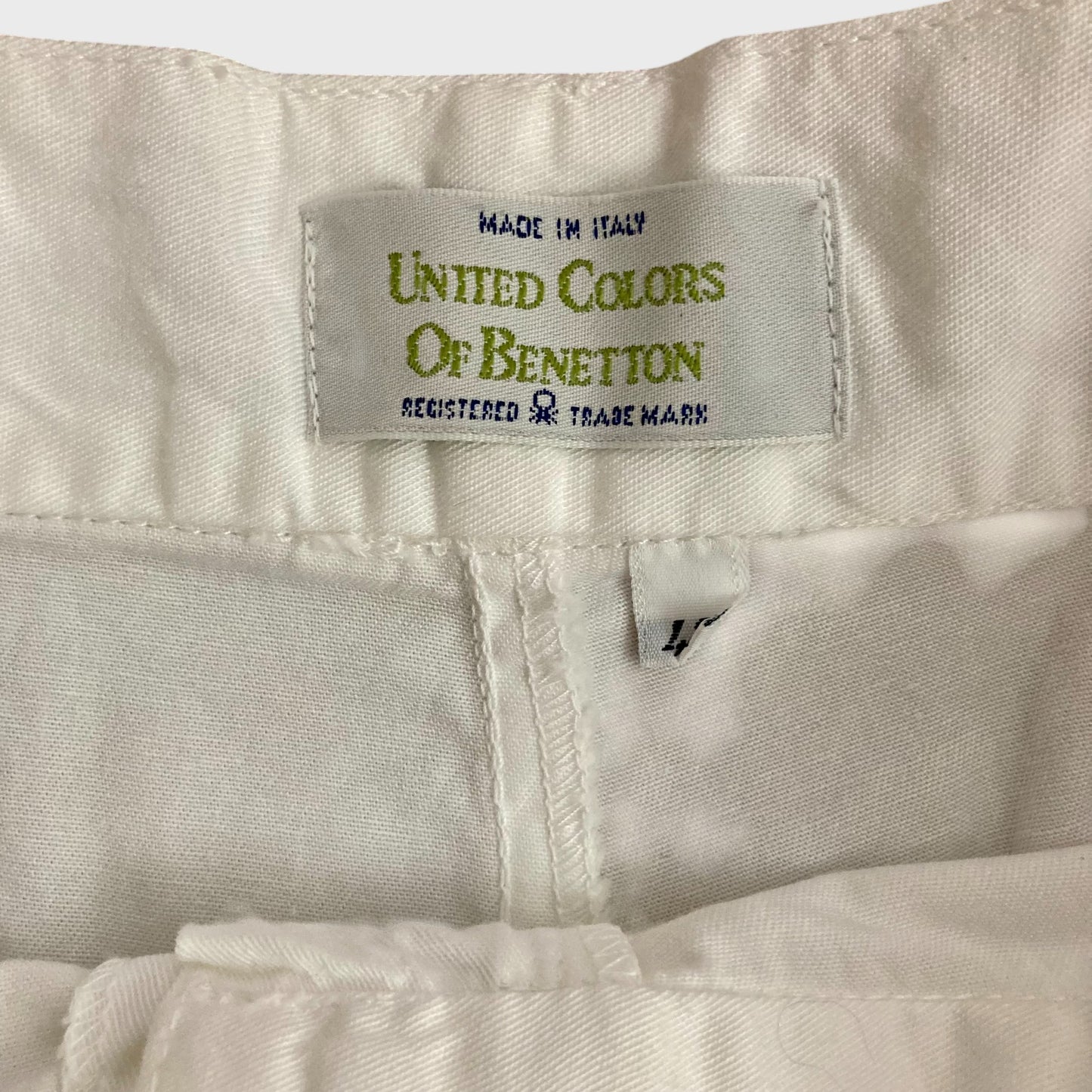 Bermuda Benetton anni '90 White