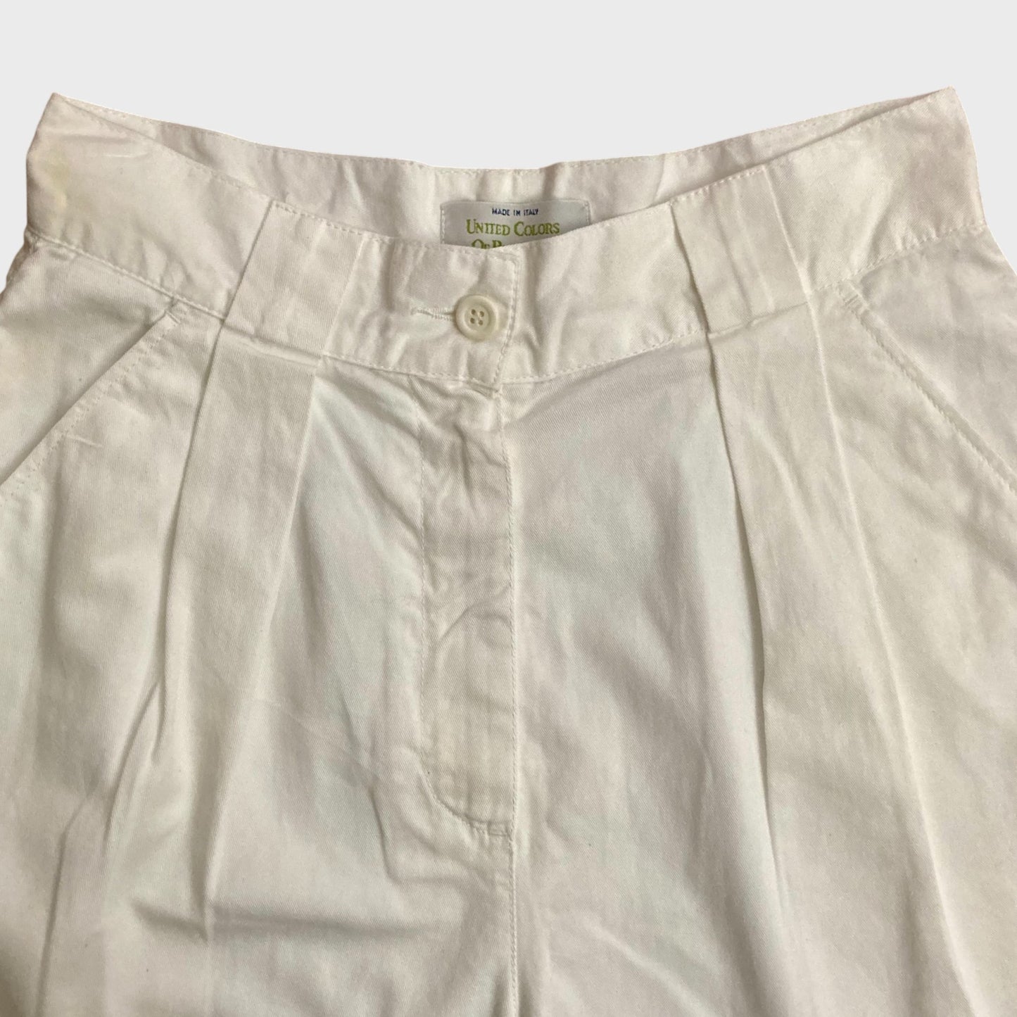 Bermuda Benetton anni '90 White