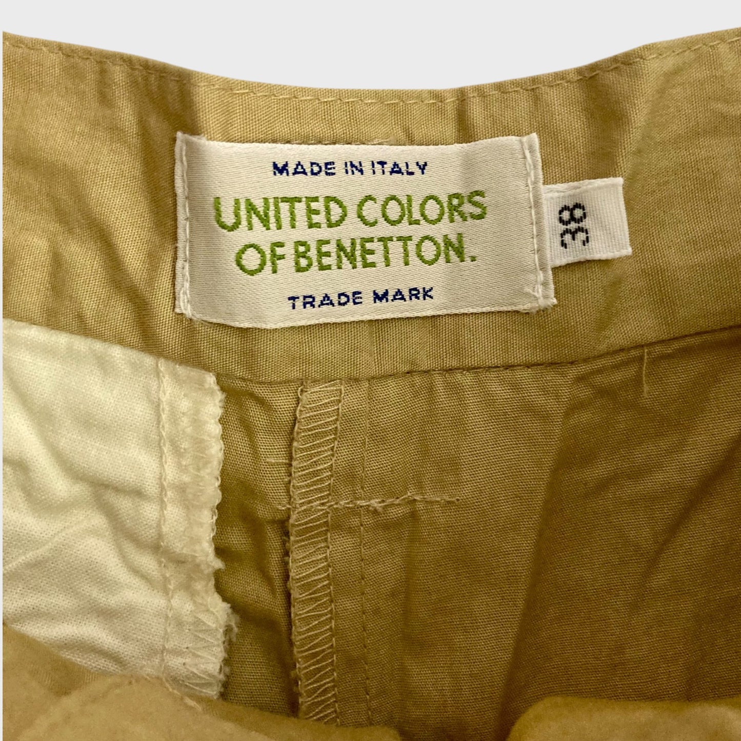 Bermuda Benetton anni '90 Beige