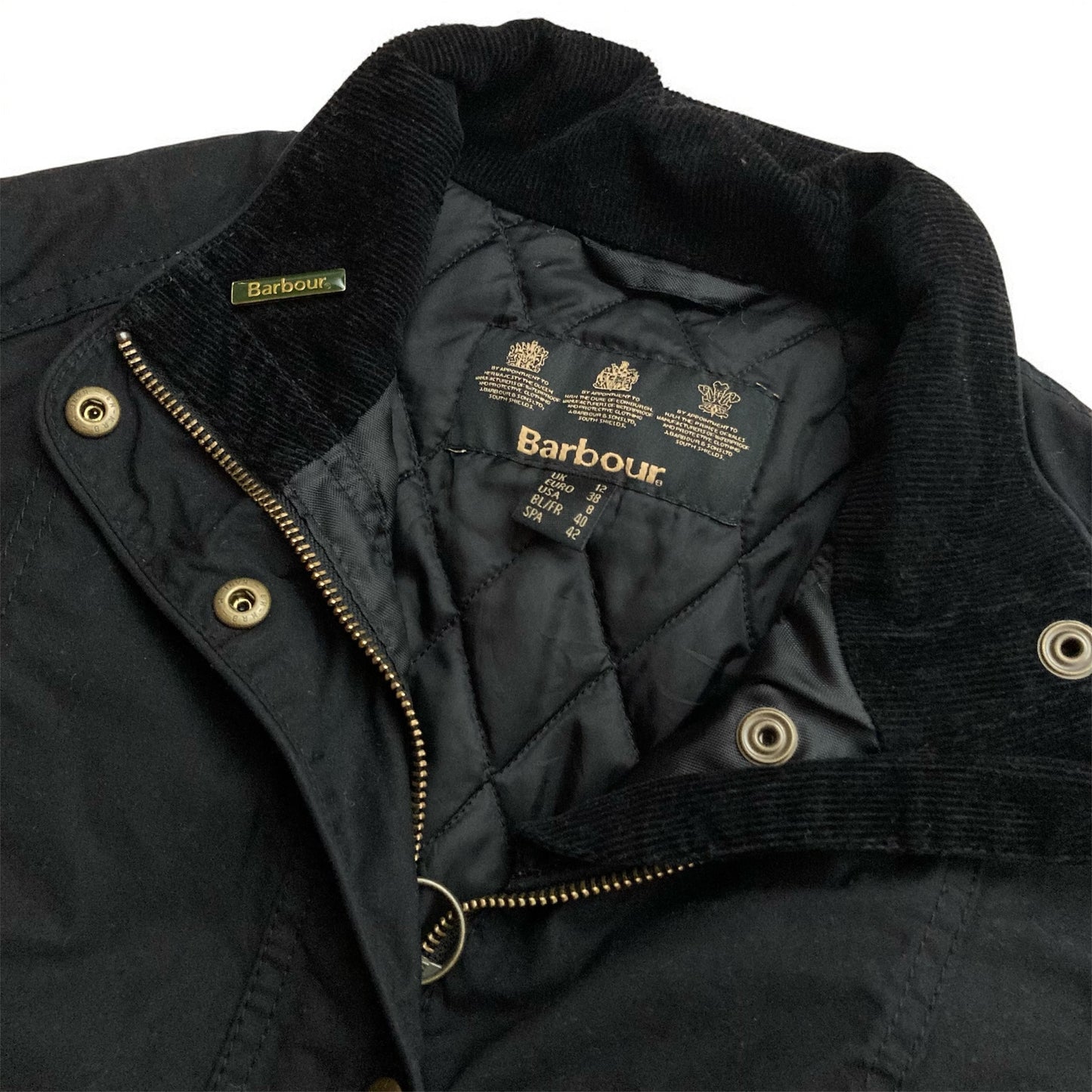 Giacca Barbour con spilla