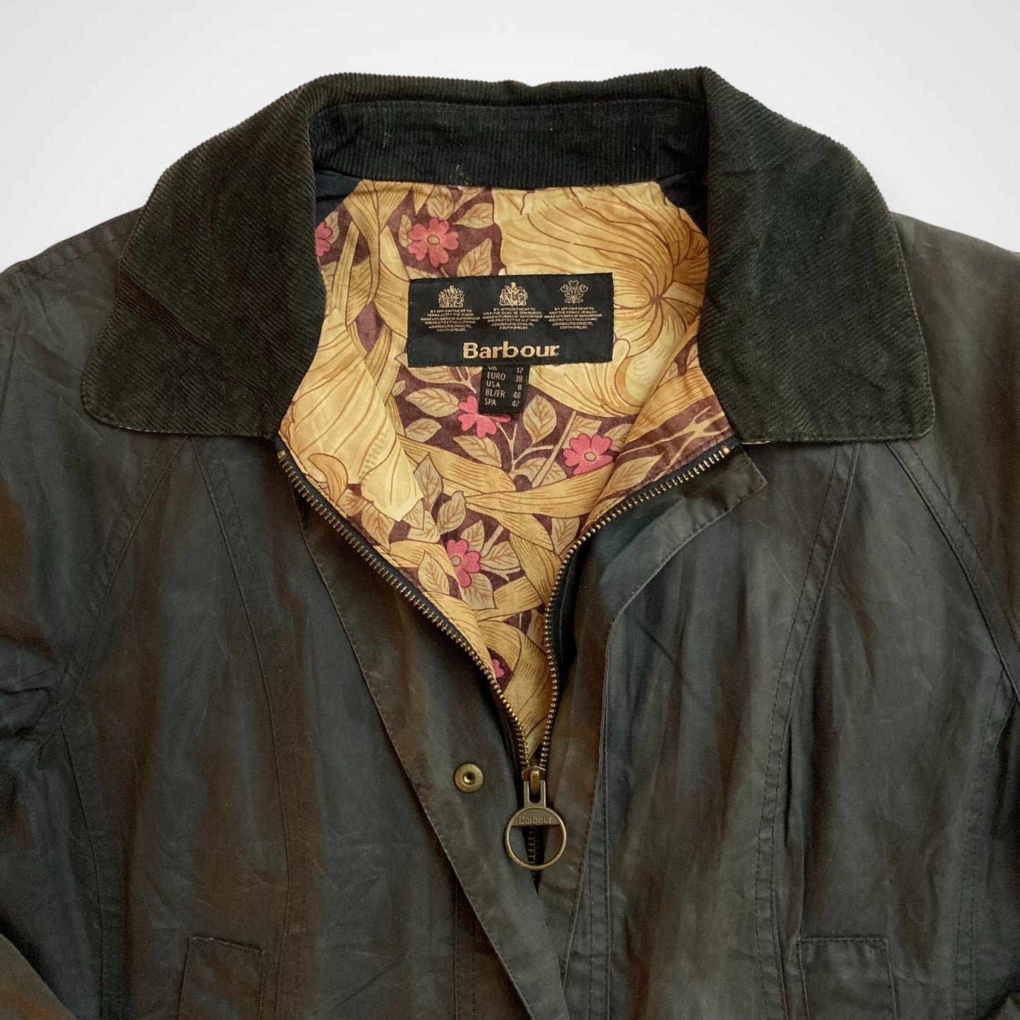 Barbour Beadnell con interno William Morris