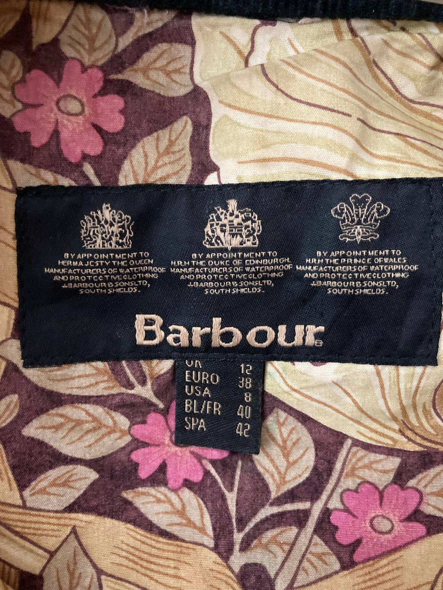 Barbour Beadnell con interno William Morris