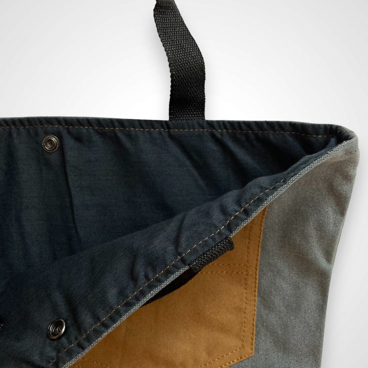 Custom Upcycled Tote Bag Carhartt