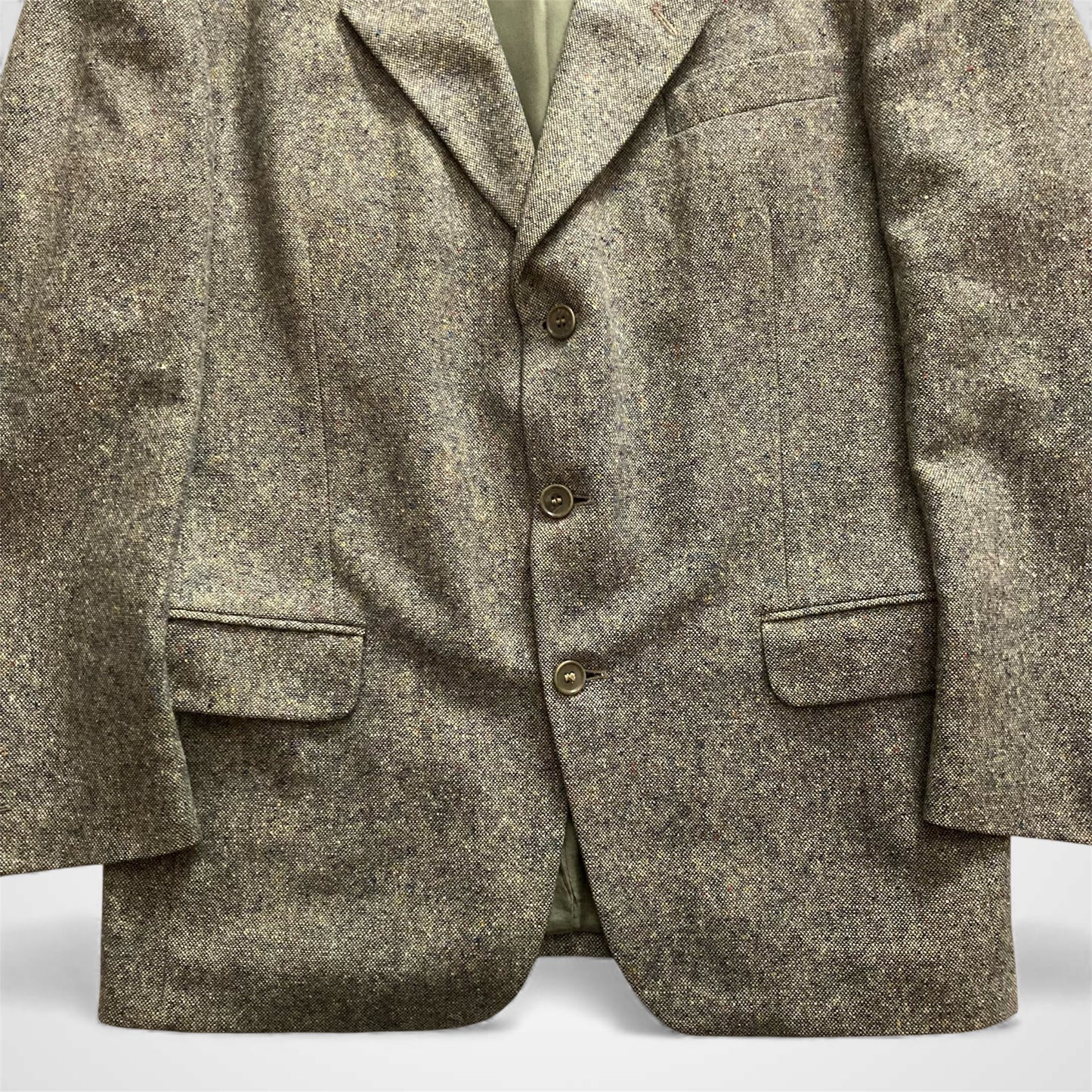 Blazer Vintage da Uomo Anni '80 in Pura Lana