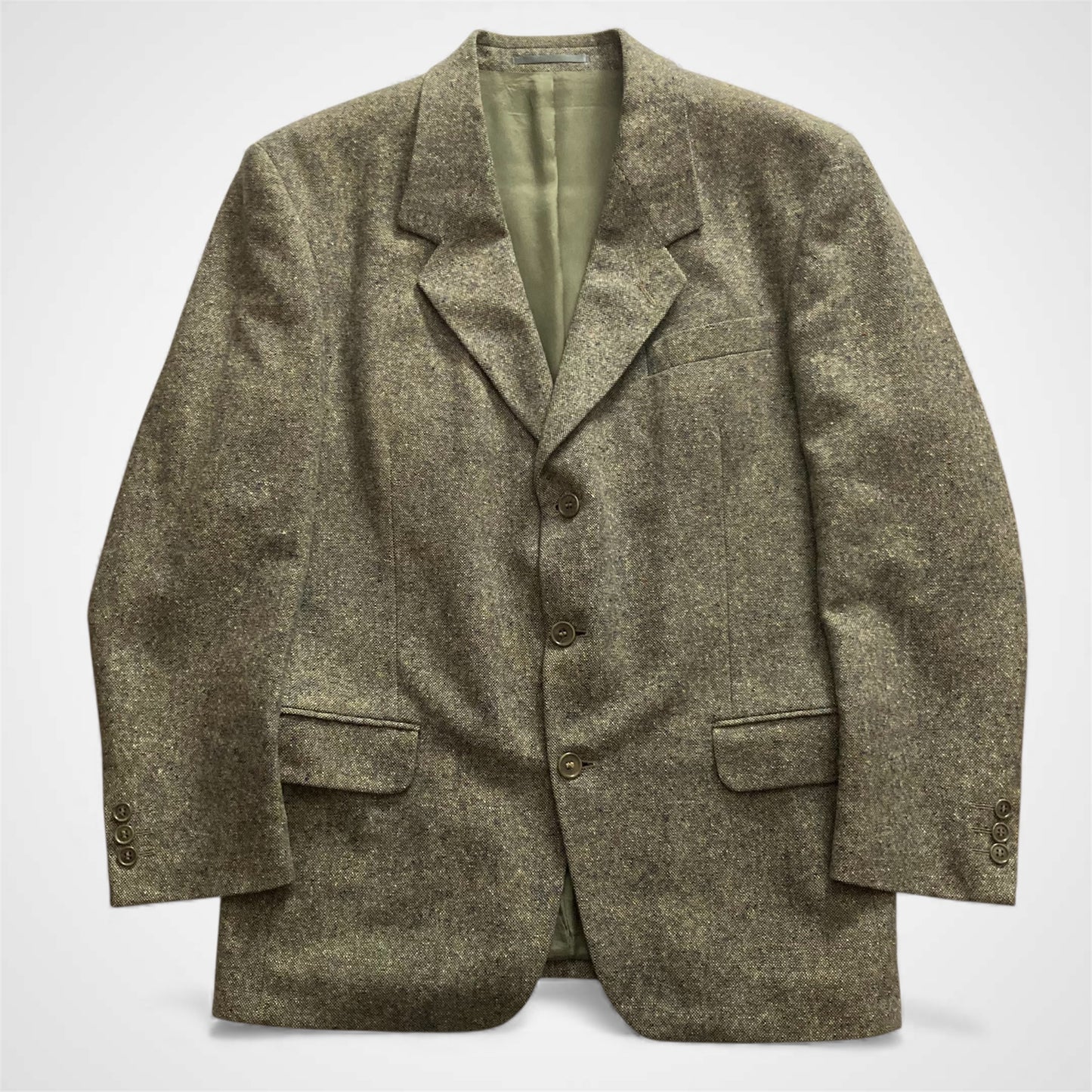 Blazer Vintage da Uomo Anni '80 in Pura Lana