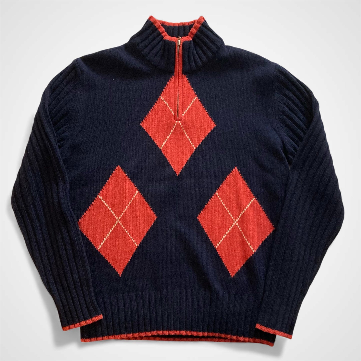 Maglione Vintage Uomo Collo Alto