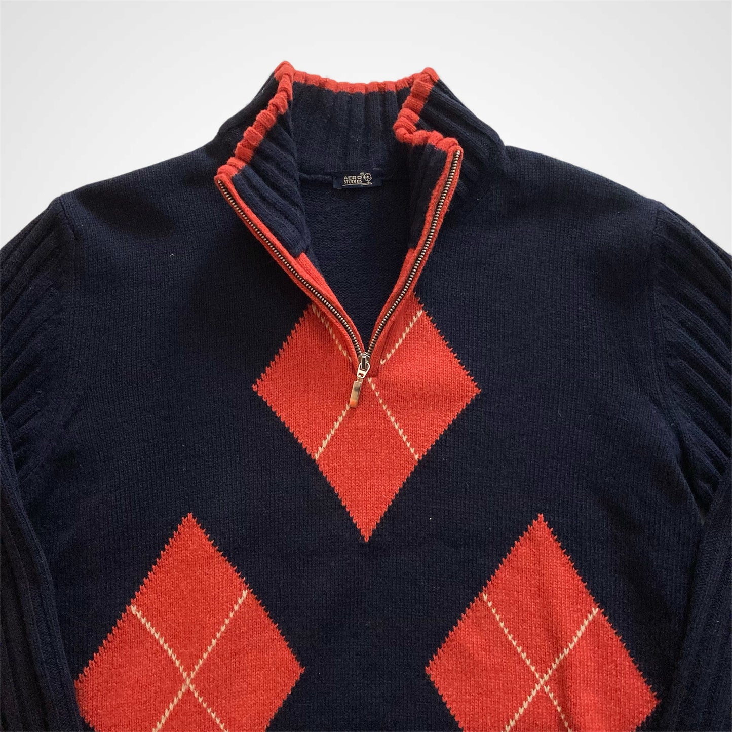 Maglione Vintage Uomo Collo Alto