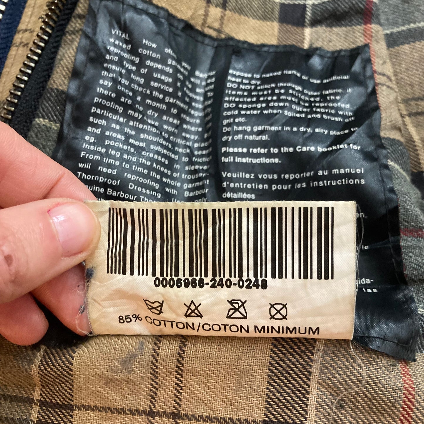 Barbour Beaufort Uomo