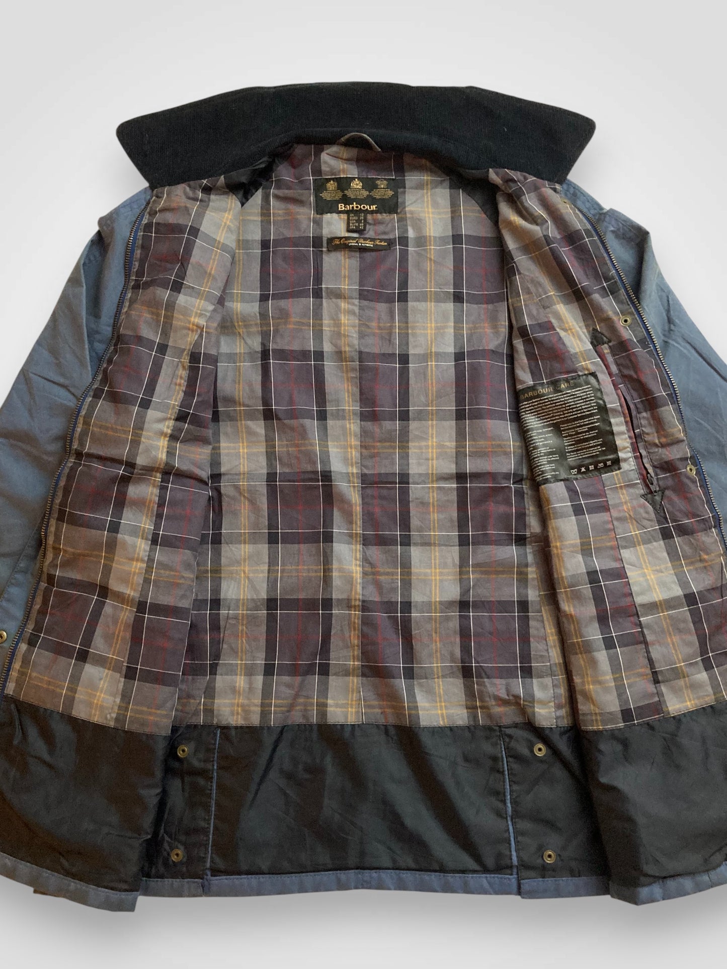 Barbour Beadnell Flyweight Tartan Donna