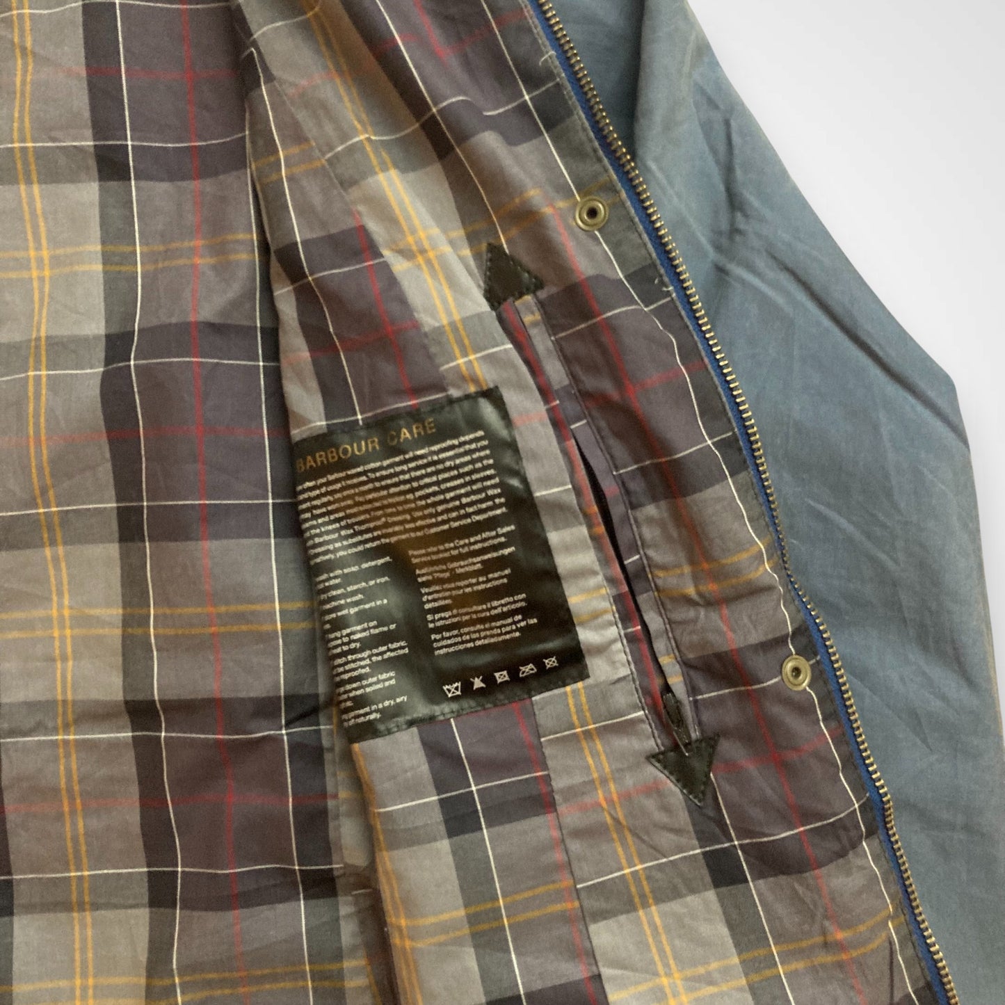 Barbour Beadnell Flyweight Tartan Donna