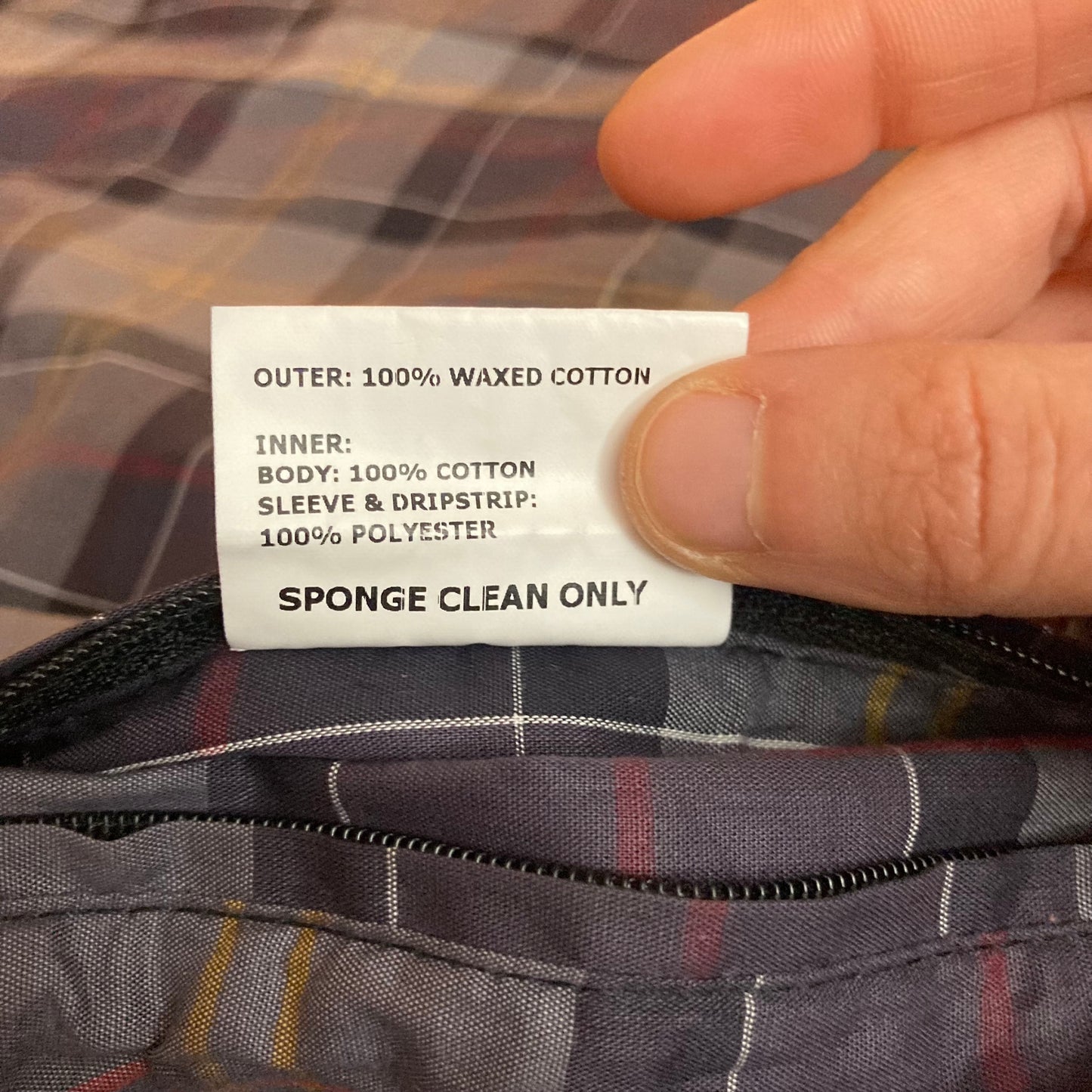 Barbour Beadnell Flyweight Tartan Donna