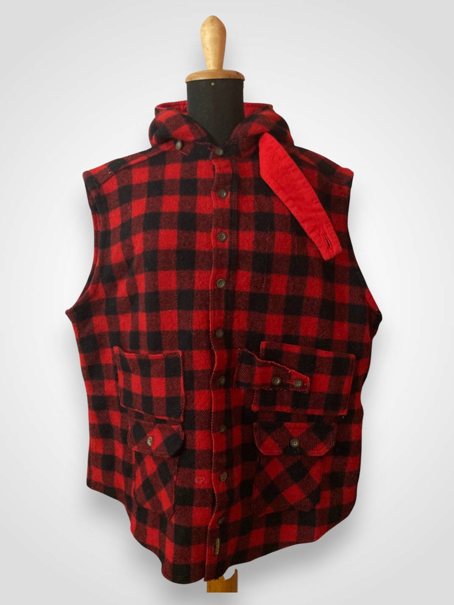 Gilet Woolrich Buffalo Check