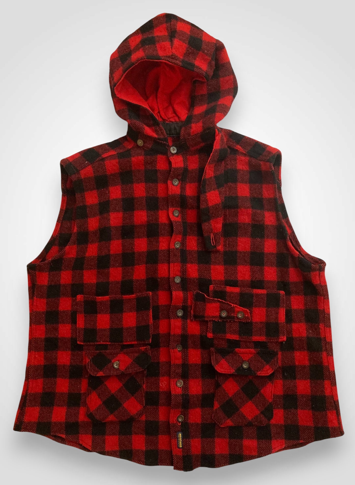 Gilet Woolrich Buffalo Check