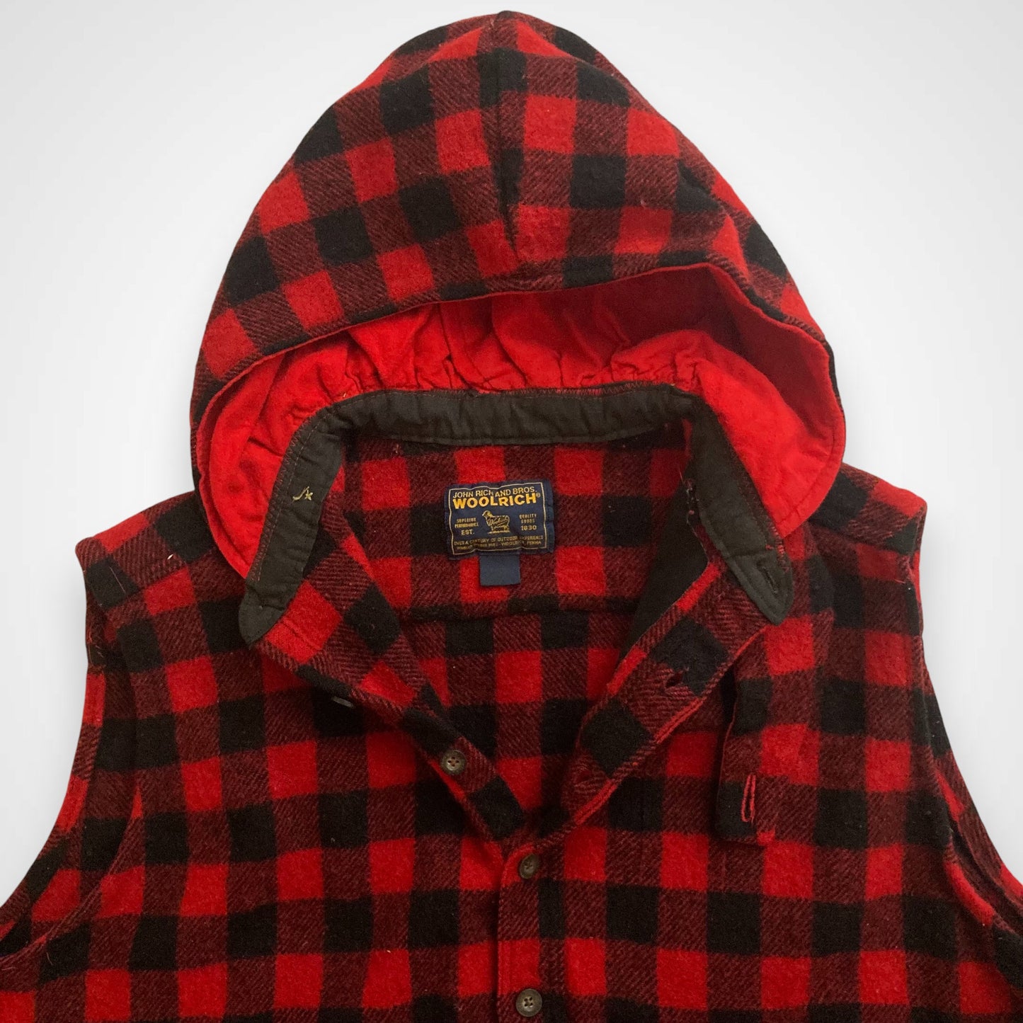 Gilet Woolrich Buffalo Check