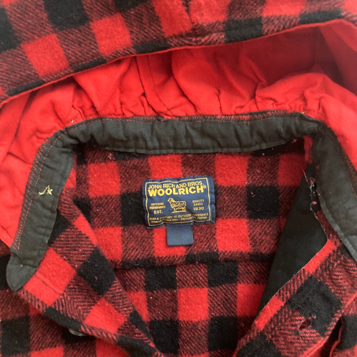 Gilet Woolrich Buffalo Check