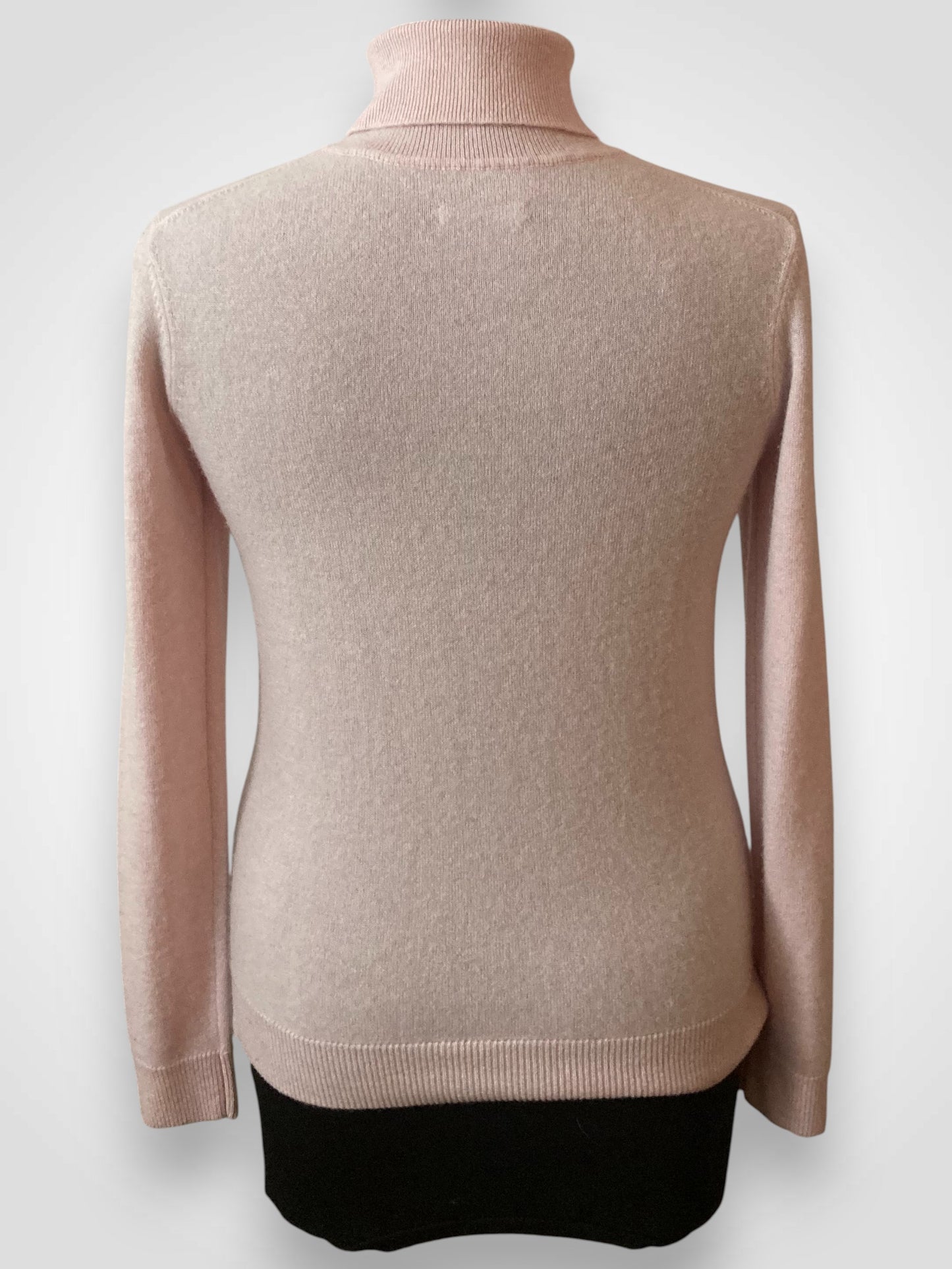 Maglia a collo alto in puro Cashmere fine