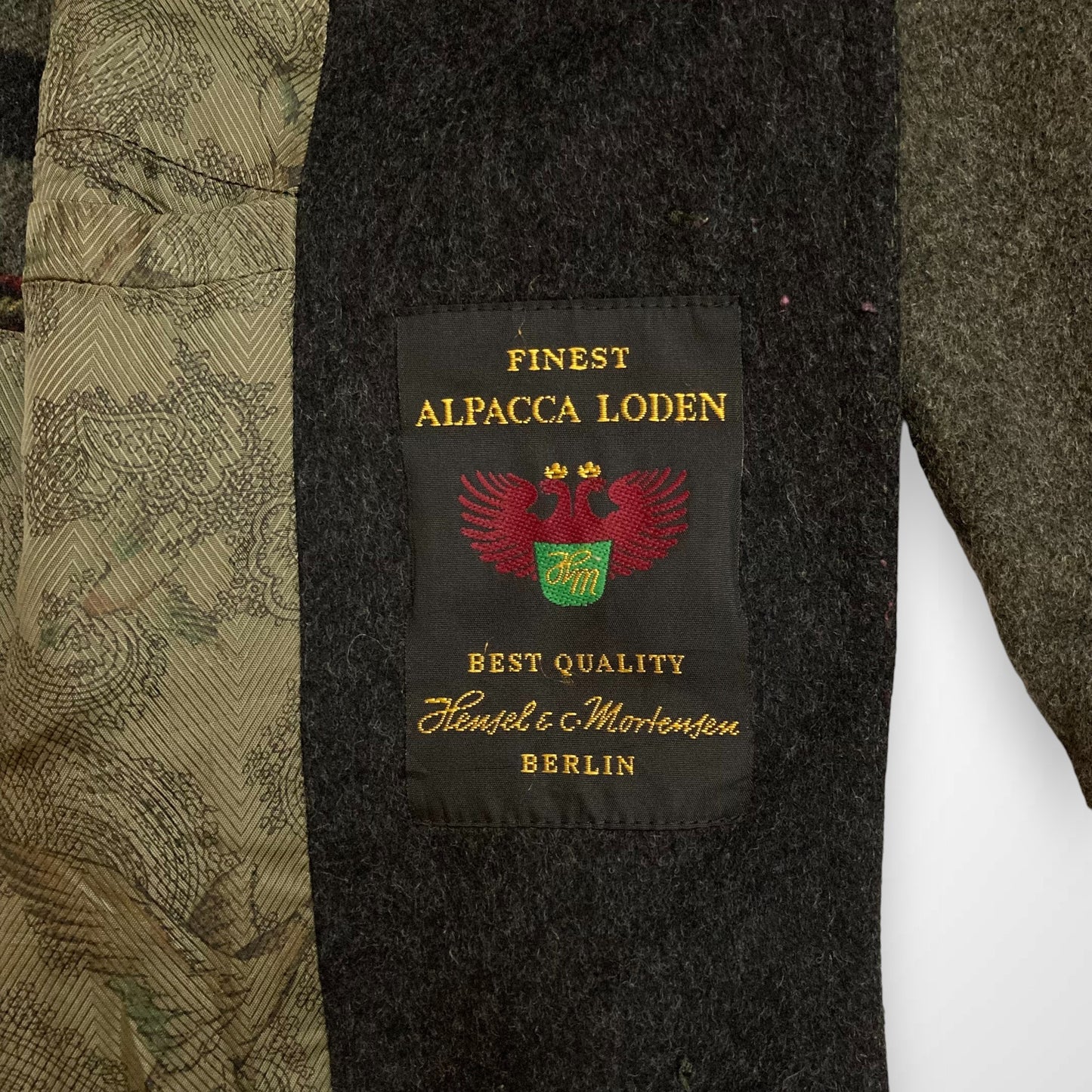 Loden Hensel & Mortensen Made in Germany