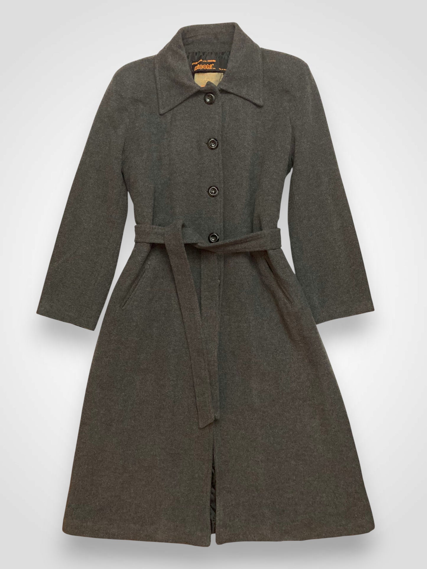 Cappotto vintage misto cashmere e lana