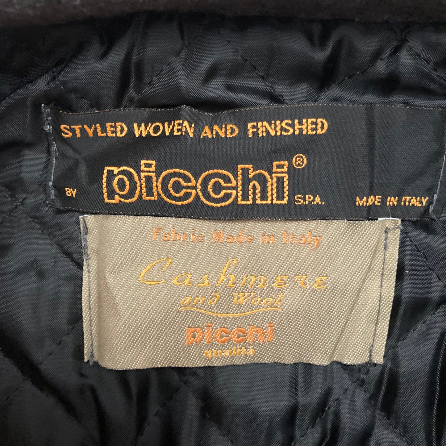 Cappotto vintage misto cashmere e lana