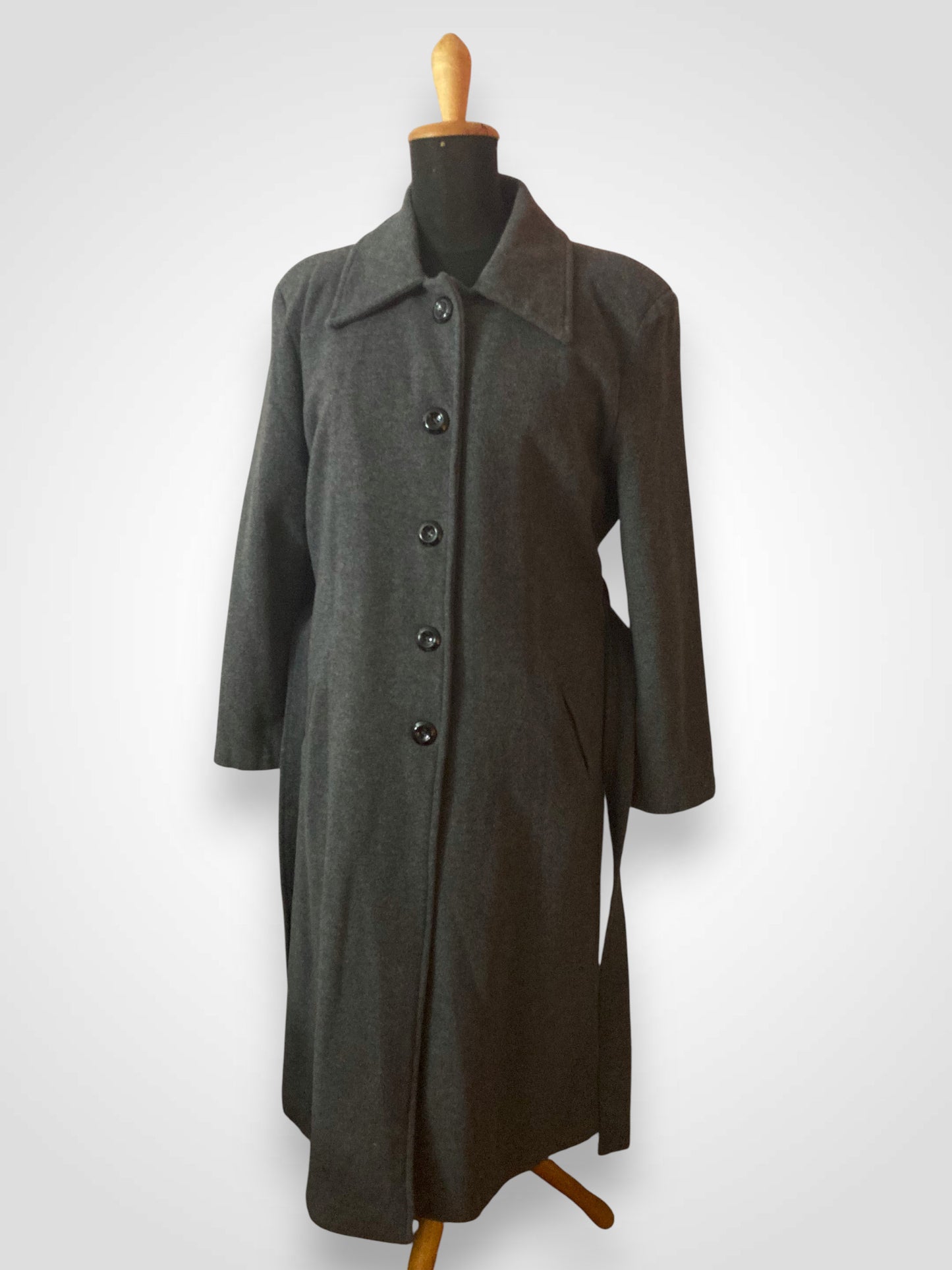 Cappotto vintage misto cashmere e lana