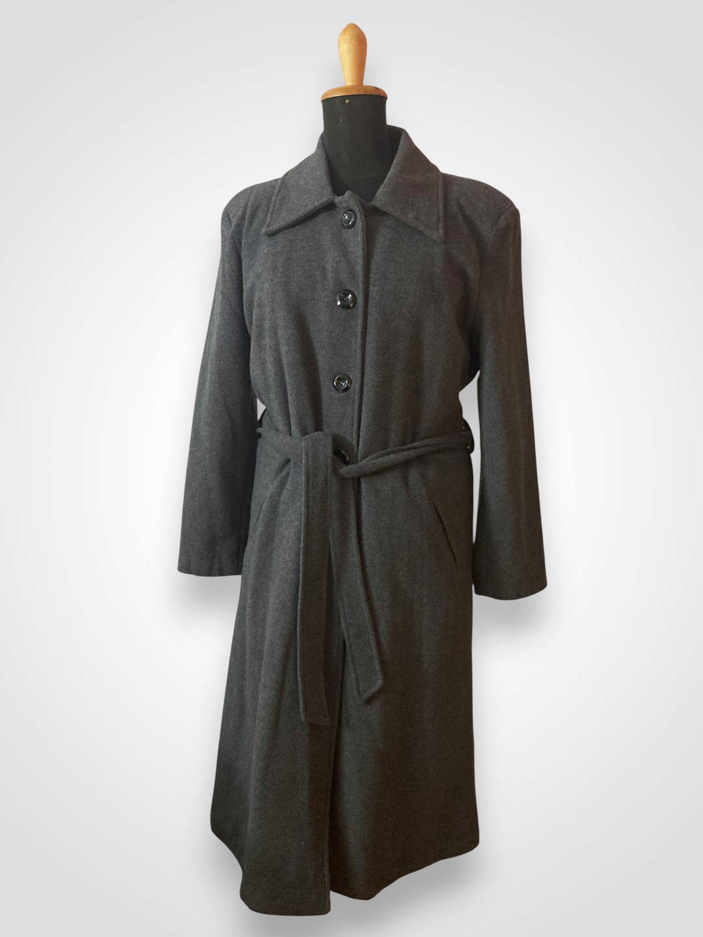 Cappotto vintage misto cashmere e lana