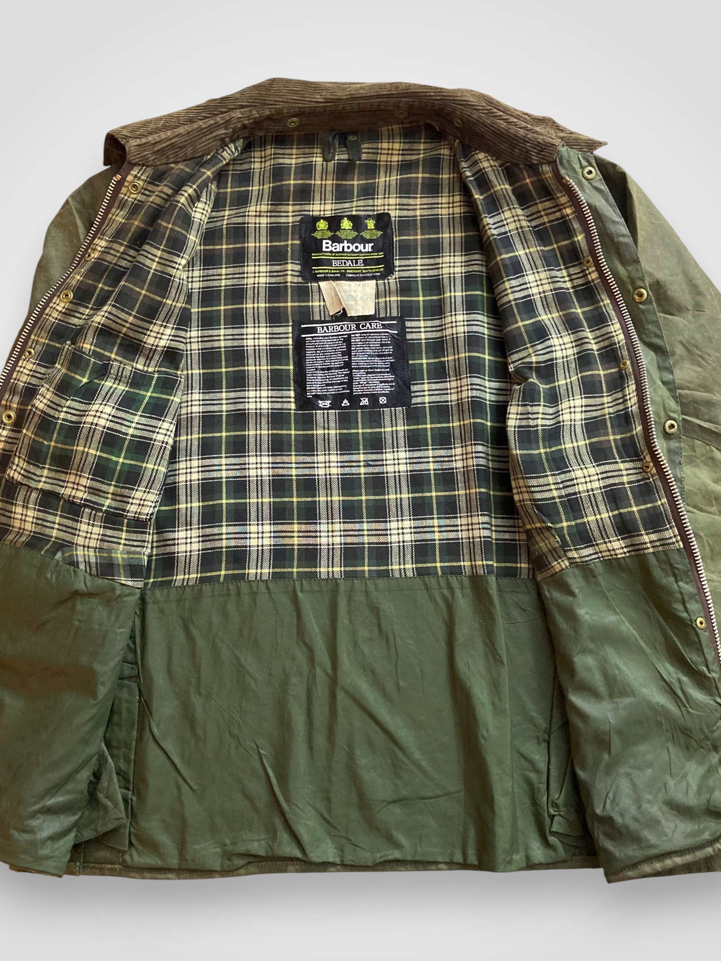 Barbour Bedale Verde Uomo