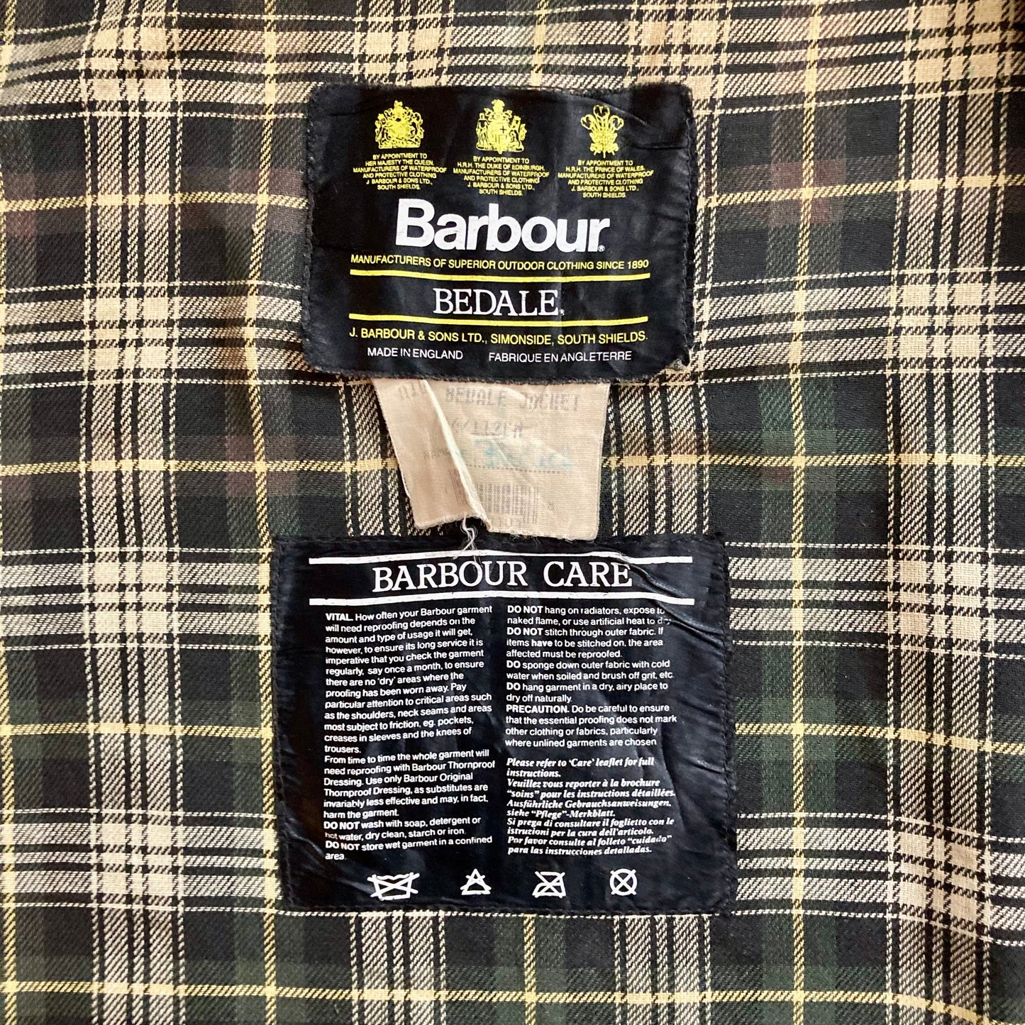 Barbour Bedale Verde Uomo