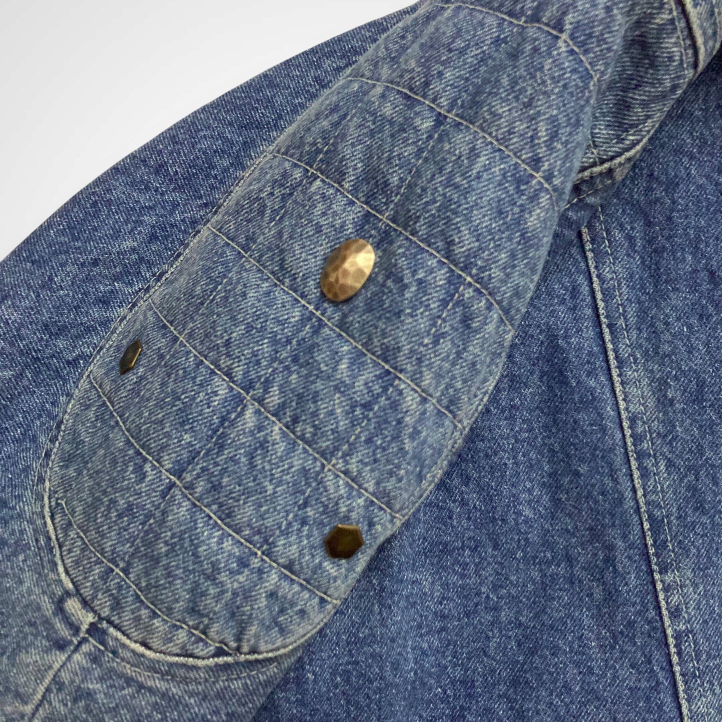 Giacca Denim Imbottita Anni '80