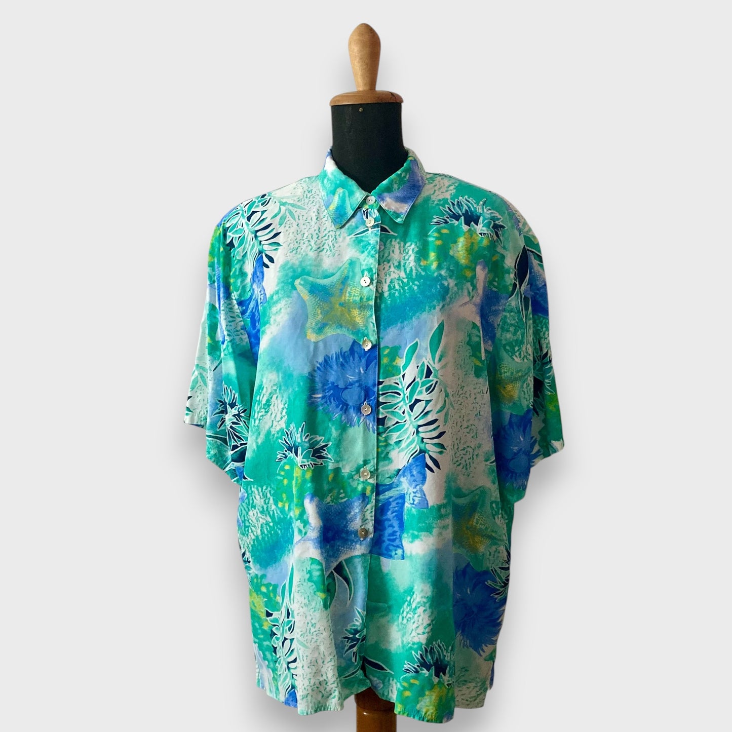 Camicia con spalline '80s