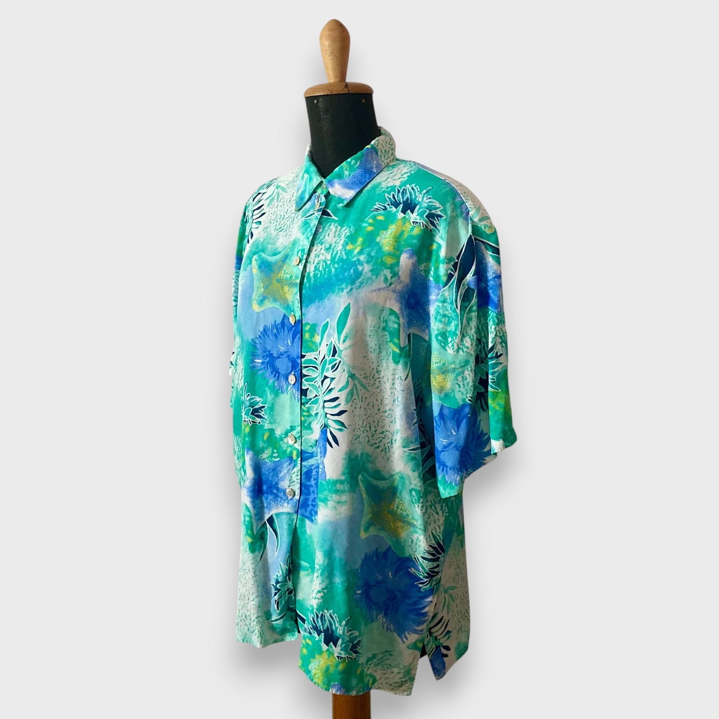 Camicia con spalline '80s