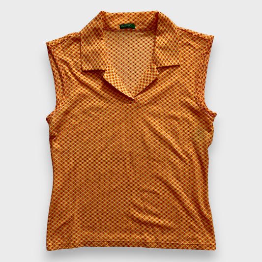 Canotta Benetton Orange