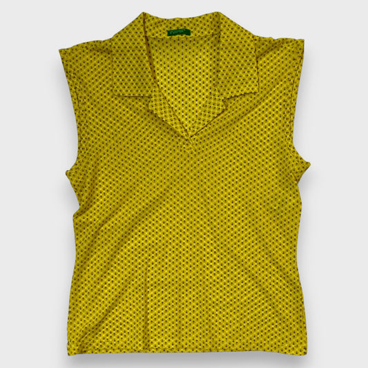 Canotta Benetton Yellow