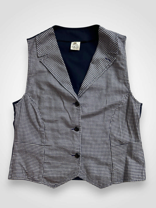 Gilet a quadretti