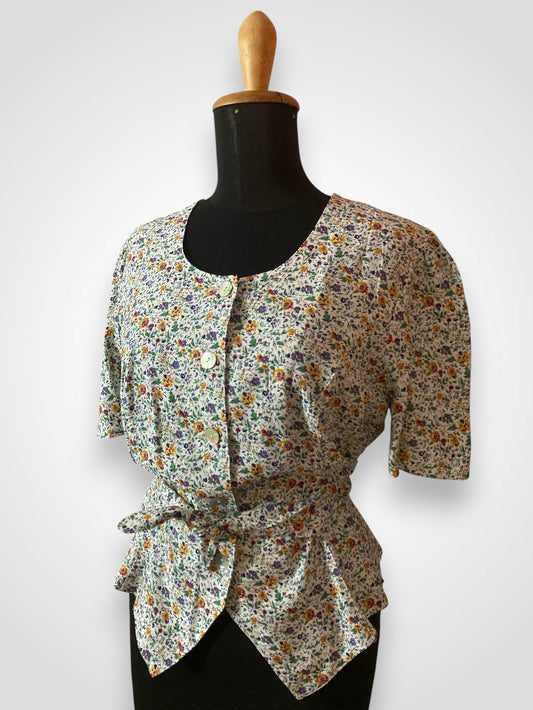 Camicia Vintage Floreale