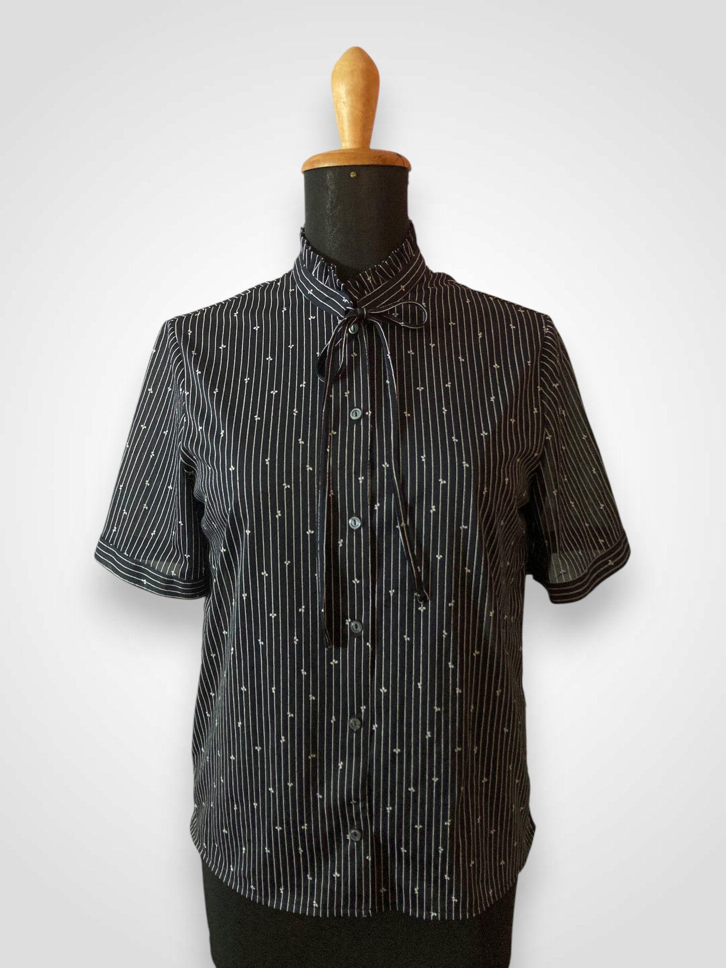 Camicia Vintage con fiocco