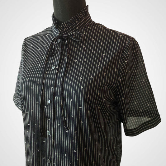Camicia Vintage con fiocco