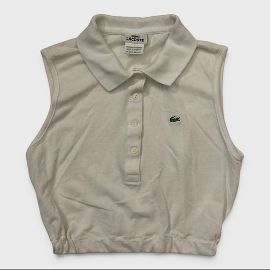 Crop Top Smanicata Lacoste
