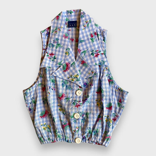 Crop '50style blue